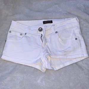 White Shorts